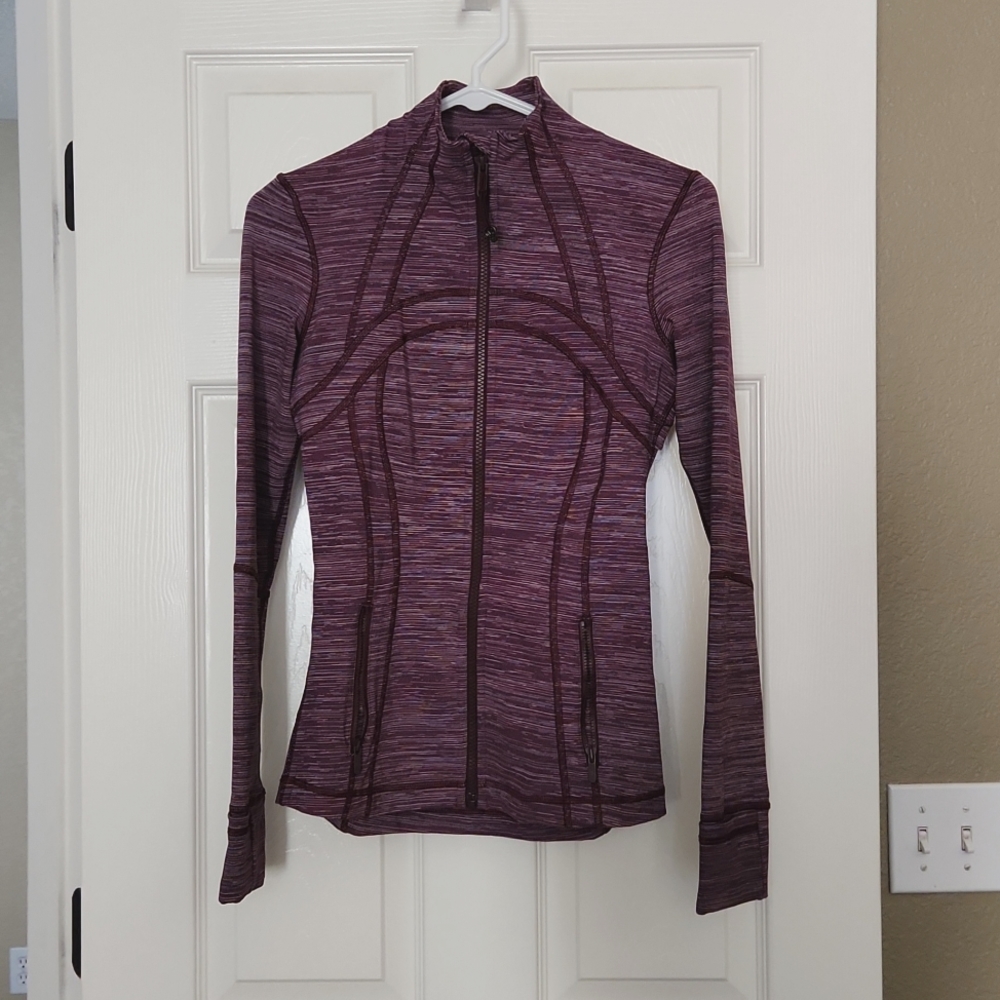 Lululemon Purple/Maroon Sports Define Jacket: Size 4